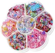 minkissy Shape Iridescent Sequins for Crafts Vibrant Flat Beads for DIY Jewelry Nail Art and Party Decorations Unique Design Wide Application and Sturdy Construction