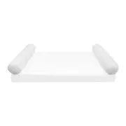 INSERT ONLY - Style 5 Twin Size Bolster Pillow Cushion Polyester Fiberfill
