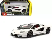 1:24 Lamborghini Countach LPI 800-4 -- White -- Bburago