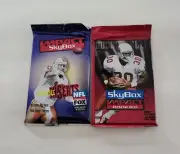 2 Different Packs Factory Sealed 1996 Skybox Impact Rookies Hobby Edition Rare