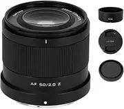 VILTROX AF 50mm F2.0 Air Z Full-Frame Large Aperture Lens Compatible with Nikon Z Mount Mirrorless Cameras Zfc Z50 Z5 Z6 Z7 Z8 Z9 Z7 Z50II Z6II Z30 ZF