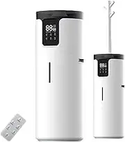 Humidifier Large Room, 16L/4.2Gal Whole House Humidifier 2000 sq.ft. Cool Mist Commercial Humidifier with 360° Extension Tube Nozzle for Bedroom Plant Office, 1200ML/H Large Mist Speed, Easy Clean