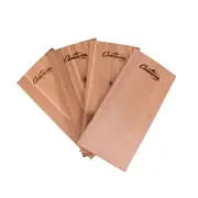 SET OF 4 Camerons Cedar Grilling Planks Food Safe Cookout Fish Steak