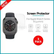 3-Pack LCD Ultra Clear HD Screen Protector for Apple Watch iWatch Series 8 (41mm