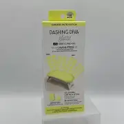 Dashing Diva SUMMER Limited Ed. Glaze LED Semi-Cure Mani/Pedi LIMONE Yellow Nail