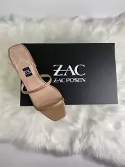 ZAC Zac Posen Women's Saint Heeled Sandal Tan Color Size 7