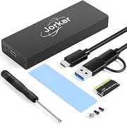 External SSD Enclosure for MacBook Air/Pro 12+16 PIN SSD, Hard Drive Reader for A1466 A1465 A1502 A1398 SSD mid 2013-2017, Portable Mac SSD to USB-C 3.2 Adapter Case (No SSD)