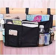 Hanging Storage Organiser Bag，Bedside Hanging Pocket Organiser Bedside Caddy,Bedroom Dorm Room Classroom Storage Bedside Storage Book TV Remote Mobile Bunk Bed Cad (Color : C, Size : 2PCS)