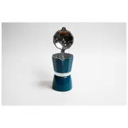 Coffee Culture Italian Stove Top Coffee Espresso Maker Percolator 9 cup Blue