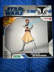 Star Wars The Clone Wars ArtFX Kotobukiya Obi-Wan Kenobi Figure w/ Box