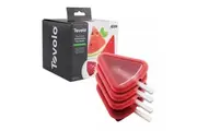 Tovolo Stackable Ice Pop Mould Block Iceblock Popsicle Set 4 - Watermelon