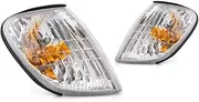 For 1998-2000 Lexus LS400 Pair Signal Lights Assembly Unit Driver and Passenger Side Assembly Unit LX2532101 LX2533101 | 81521-50060 81511-50060