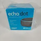 Amazon Echo Dot Smart Speaker New SEALED Charcoal Alexa wifi