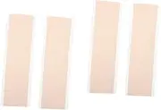 Ipetboom 2sets 2pcs Silicone Scar Removal Tapes Skin Friendly Invisible Scar Patches for Birthmarks and Flaws and for Active Lifestyles and Daily Use 2pcs*2