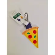 ALDI Super Fan Pizza Keychain Quarter Keeper 2025 Never Forget Collection NWT