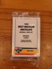 1994 ProCards West Michigan Whitecaps Inaugural Season Team Set Sealed