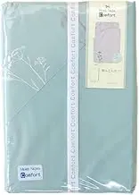 Merry Night Comfort mnc636082-76 Smart Glass Mattress Cover, Double Long Size, 57.1 x 84.6 inches (145 x 215 cm), Saxe Blue