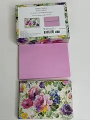 Peter Pauper Press Peony Garden 14 Blank Greeting Note Cards & 14 Envelopes