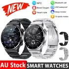 Men's Sports Smartwatch with Waterproof Full Touch Screen and Bluetooth Calling