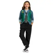 Disguise Stranger Things S4 Robin Girls 2-PC Jacket &Tie Halloween Costume: L-XL