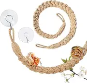 1PCS Hermit Crab Climbing Toy – Natural Jute Rope Ladder with Hooks, Reptile Terrarium Accessory for Hermit Crabs, Geckos, Lizards & Snakes, Tank Habitat Decor