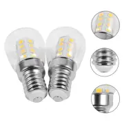 2 PCS Lamp Fridge Replacement Appliance Bulb Globe Lamp Bulb Light Bulb Fridge