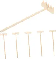 Heavy Duty Tine Rake Handle for Desk Garden Mini Rake Set Garden Supplies