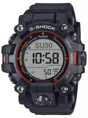NEW Casio G-Shock MUDMAN Black Ion-Plated Duplex LCD Mens Watch GW9500MEC-1