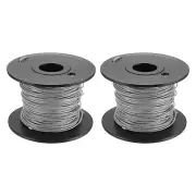 20AWG Gauge Stranded Hook-Up Wire PVC Tinned Copper Wire Spool 30m/100ft Gray