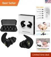 Ear Plugs for Sleeping Noise Cancelling,6 Pairs Comfortable Silicone Sound Bl...