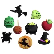 Witches Kitchen 4532 - Buttons Galore - Halloween Variety - Craft Sewing Scrap