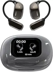 Screen Open Bluetooth Headset Multifunctional Bluetooth 5.4 Cancelling Sports Ear Headsets Noise Hook