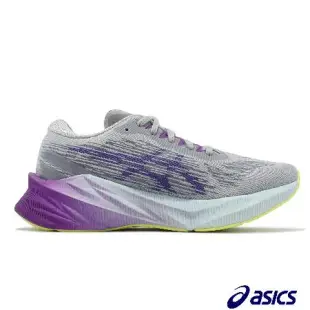 Asics 慢跑鞋 Novablast 3 女鞋 灰 紫 藍 反光 路跑 彈力 緩震 運動鞋 亞瑟士 1012B288021