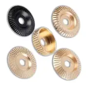 Angle Grinder Wood Carving Disc Set 5 Pack for 4" or 4 1/2" Grinder,...