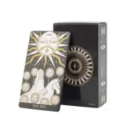 Symbolic Soul Tarot 78-card Deck, Beginner's Study Set with Guidebook, 10.3x6cm