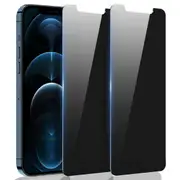 2PCS Privacy Tempered Glass Screen Protector For Apple iPhone (12/12 Pro)