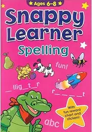 Dsn Snappy Learner: Spelling with Fun Reward Chart & Stickers (Teach Spelling Help Child Development)