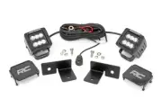 Rough Country Under Bed Mount 2" LED Pod Light Kit, for Polaris General; 93031