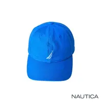 在飛比找momo購物網優惠-【NAUTICA】簡約品牌LOGO休閒帽(藍)