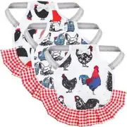 Chicken Saddles Hen Apron with Elastic Straps Suitable for Small Medium Large
