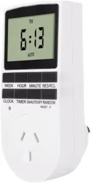 AIMALL Digital Timer Switch Socket Electric Programmable Power 240V AU Plug C...