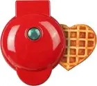 Heart Mini Waffle Maker Electric Pancake Sandwich Grill Chaffle Iron Breakfast A