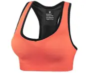 Sports Bras for Women Padded Sports Bras for Women Racerback Bras Yoga Bras-Orange