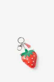 Rubi - Bag Charm - Puffy strawberry