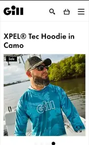 4 NWT Gill Men's XPEL Tec Hoodie SZ XL FG501 Twilight,ShadowCamo,Ice,PoolCamo