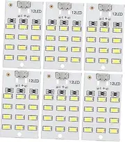 Hohopeti 6pcs LED Light Panel for Car Interior Lighting Bright LED Lights for Home Camping and Outdoor Use Versatile Illumination