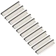 FFC/FPC Connector 24Pin Pitch 1.0mm Bottom Contact Pick Drawing Socket 10Pcs