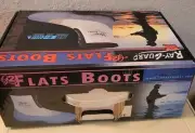 Foreverlast Reef Flats Boots G2 Ray Guard Mens Sz. 7 Gray/Black Zip Up NIB