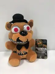 FUNKO FNAF NIGHTMARE FREDDY PLUSH FIRST SERIES 2016 W TAG (VAULTED)