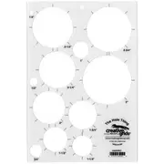 Creative Grids The Whole Thing Template Plastic Quilt Ruler